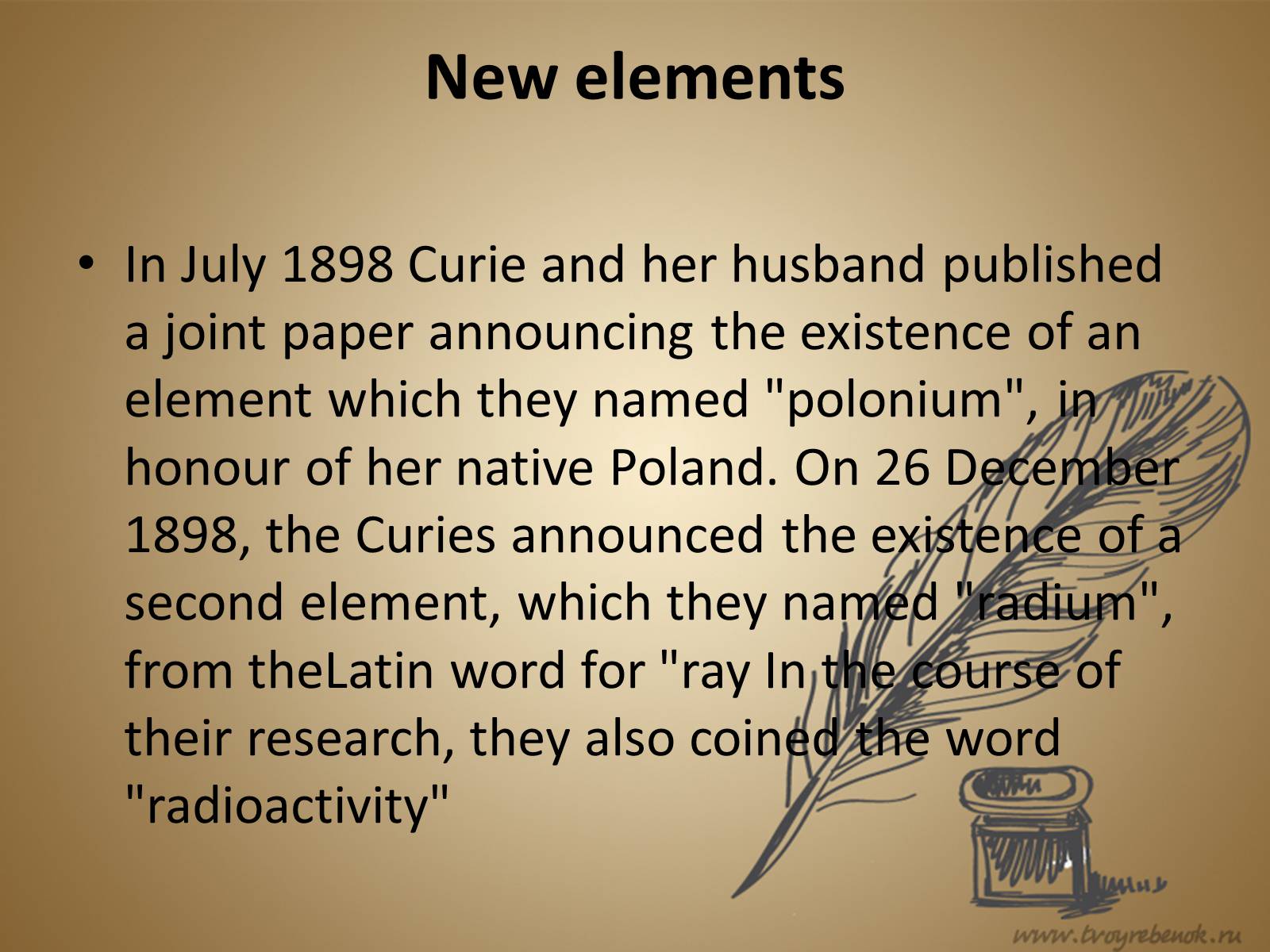Презентація на тему «Marie Sklodowska-Curie» - Слайд #8