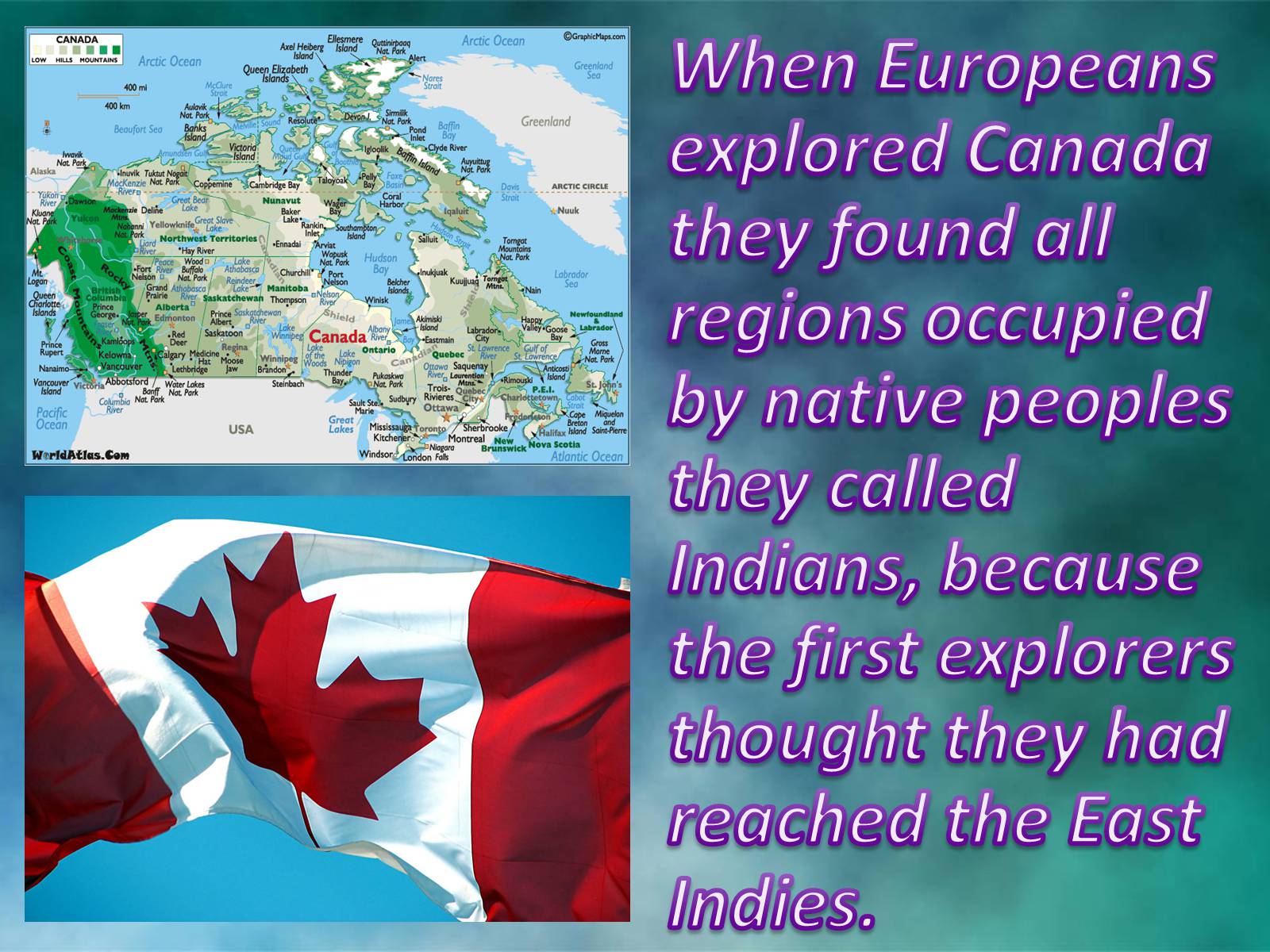 Презентація на тему «The history of Canada» - Слайд #2