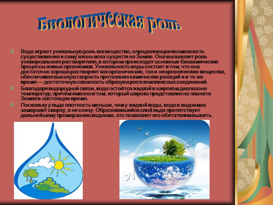 Презентація на тему «Вода в жизни человека» - Слайд #9