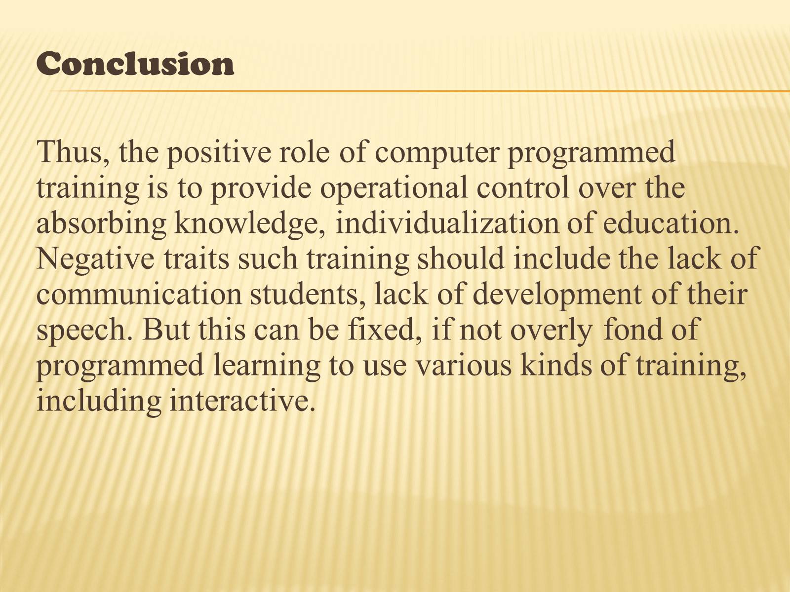 Презентація на тему «Learning with computer» - Слайд #20
