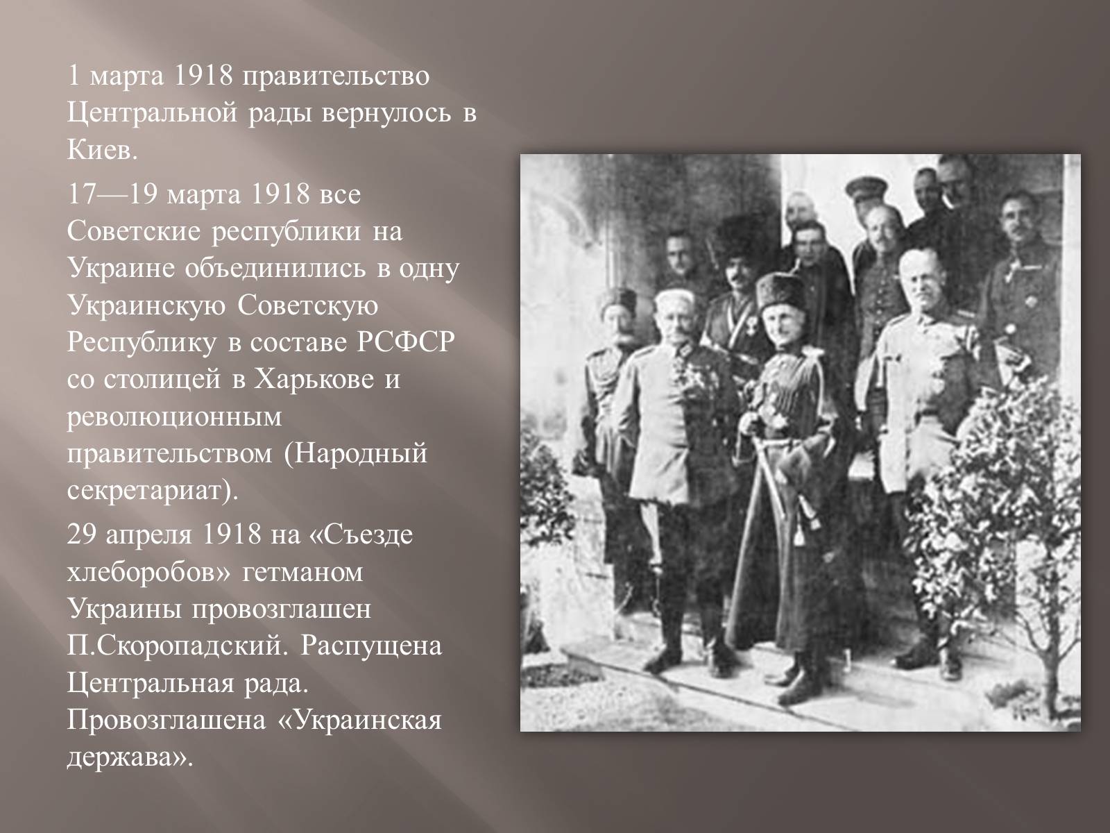 Презентація на тему «Украинская Народная Республика(УНР)» - Слайд #13