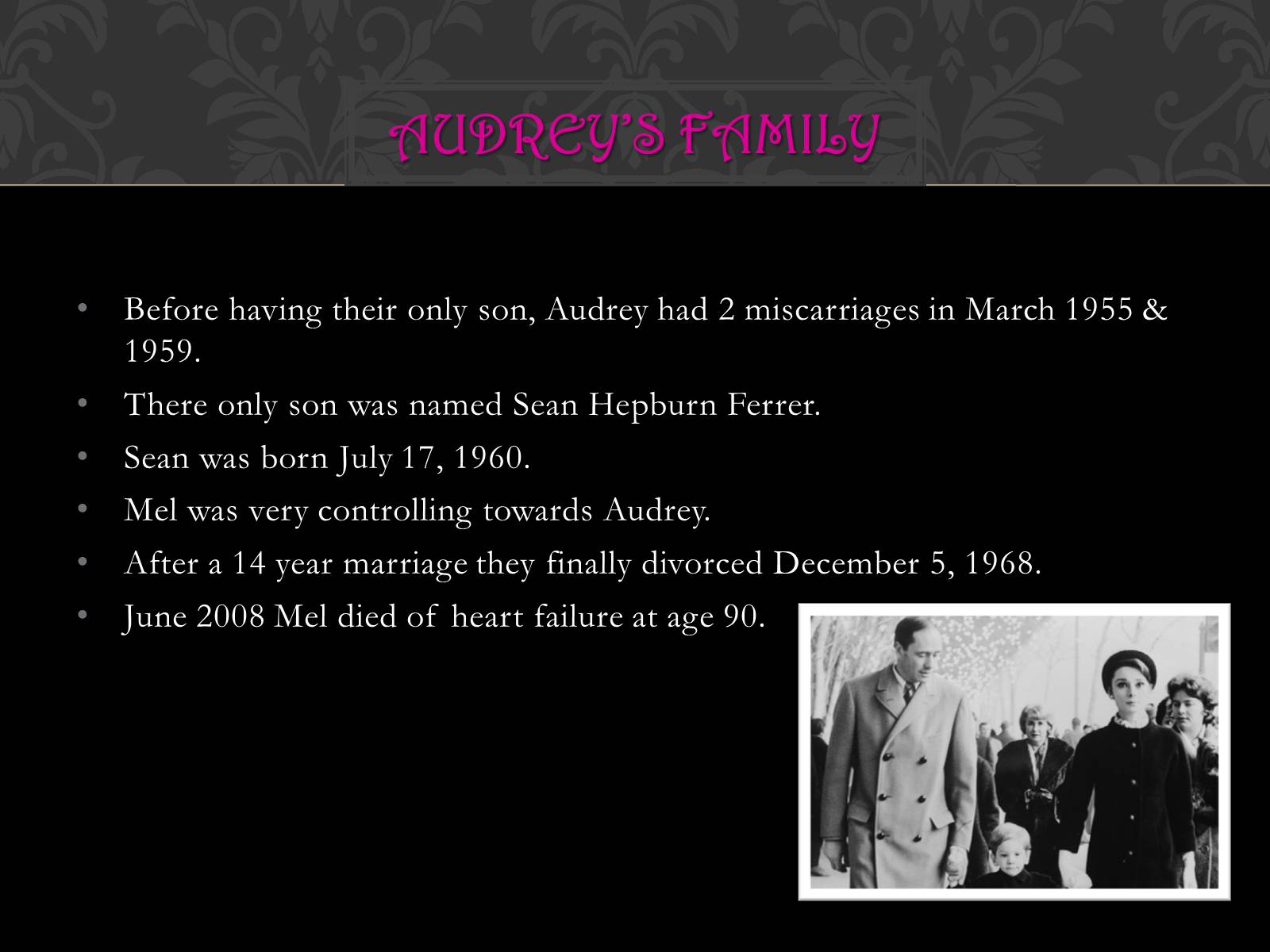 Презентація на тему «Audrey Hepburn» (варіант 2) - Слайд #5