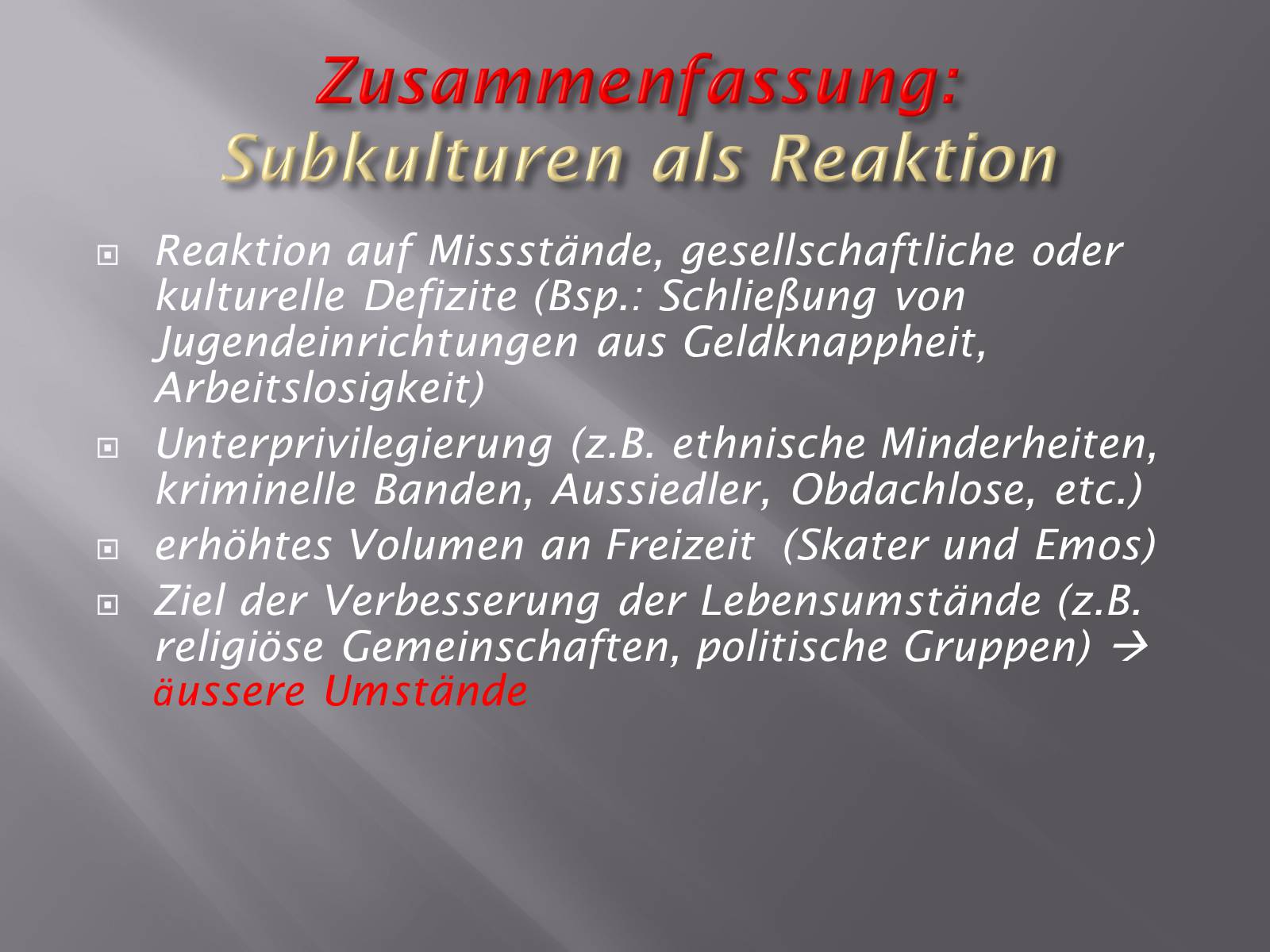Презентація на тему «Die Subkulturen Deutschlands» - Слайд #22
