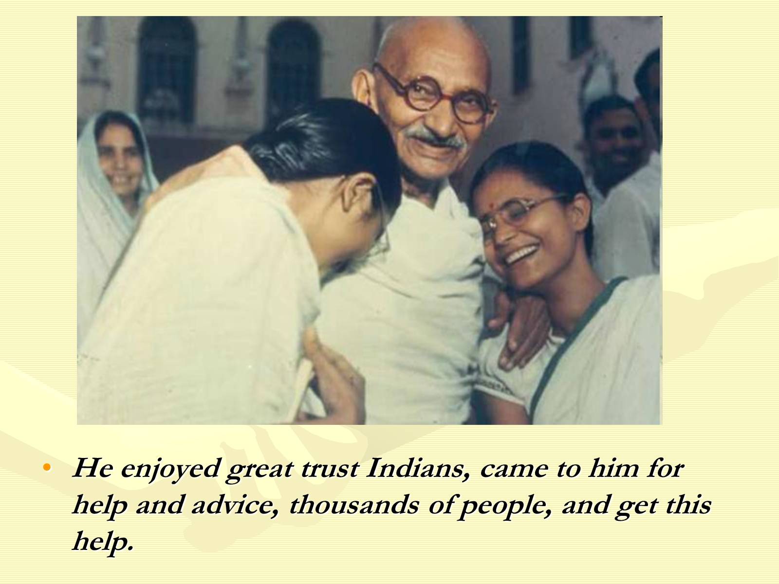Презентація на тему «Mahatma Gandhi» - Слайд #11