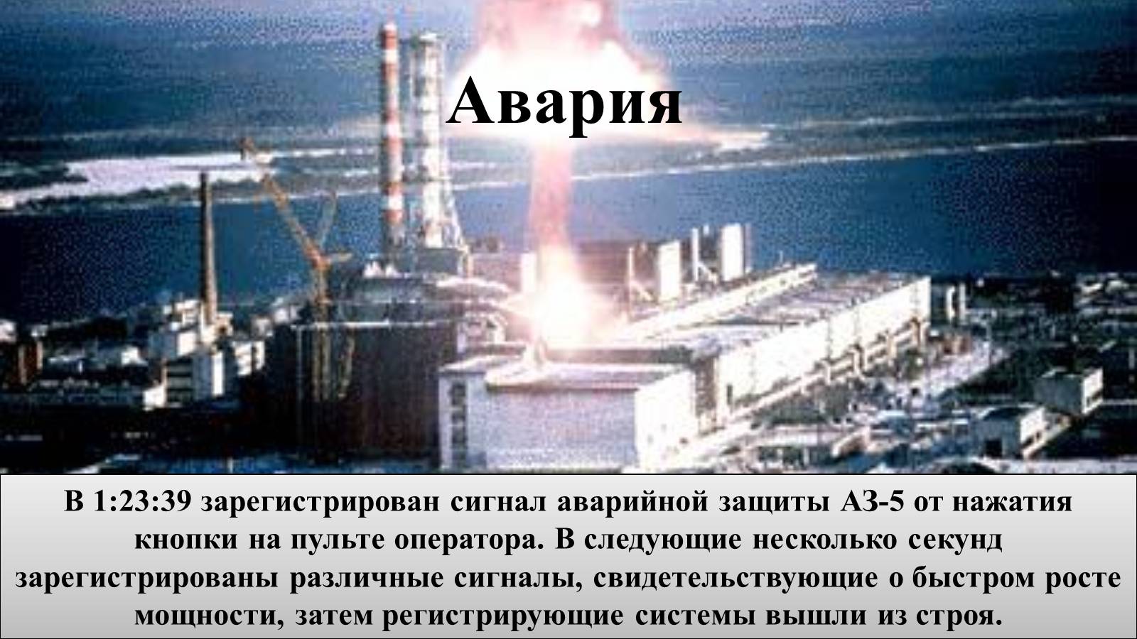Презентація на тему «Чорнобиль» (варіант 4) - Слайд #4
