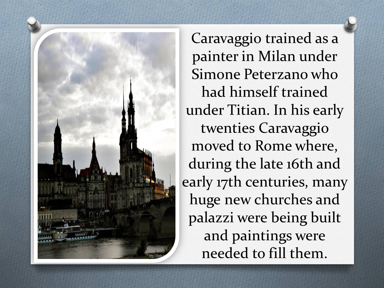 Презентація на тему «Michelangelo Merisi da Caravaggio» - Слайд #3