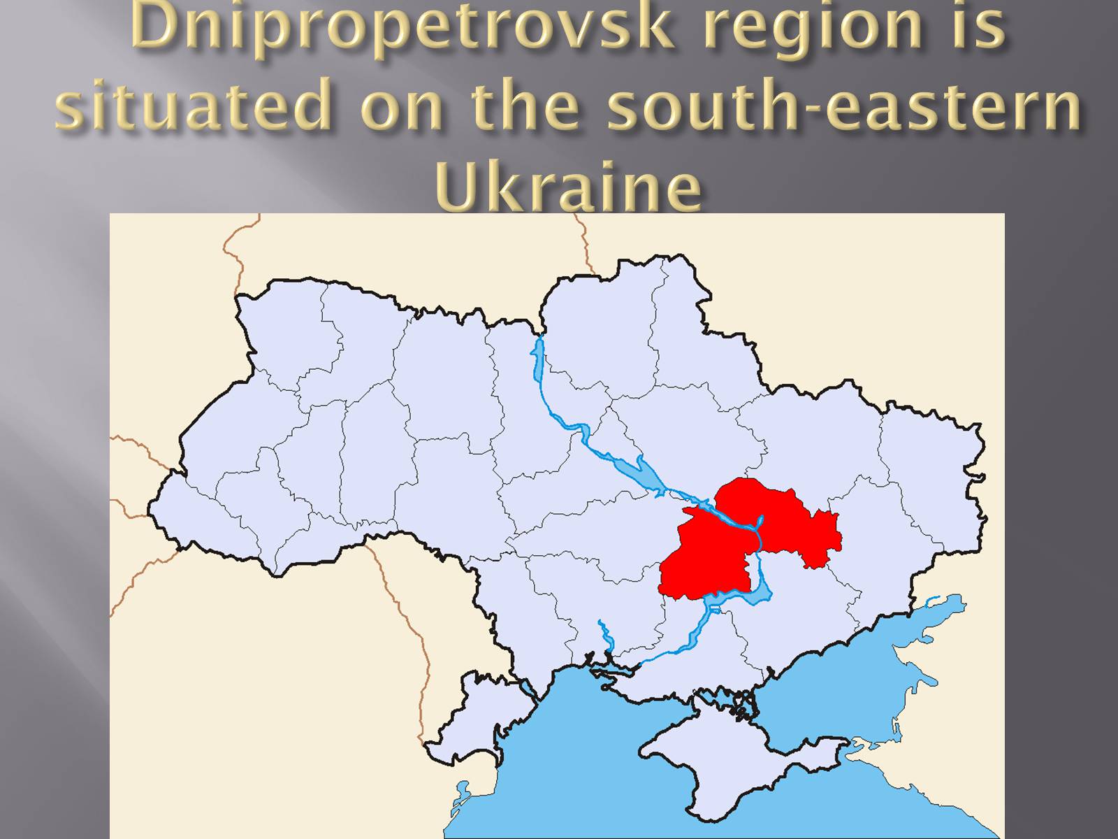 Презентація на тему «Dnipropetrovsk region» - Слайд #2