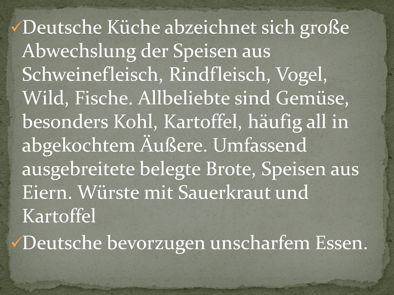 Презентація на тему «Essen in Deutschland» - Слайд #2