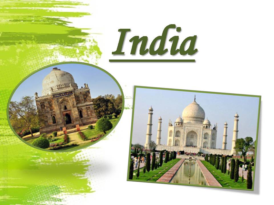 Презентація на тему «India» (варіант 3) - Слайд #1