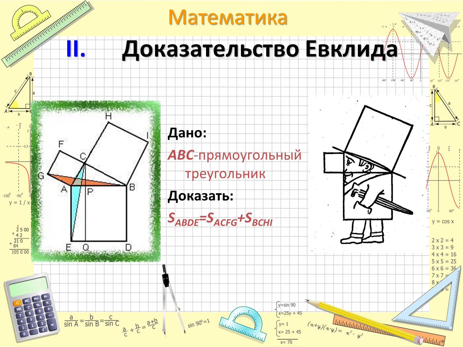 Презентація на тему «Пифагор Самосский и теорема Пифагора» - Слайд #12