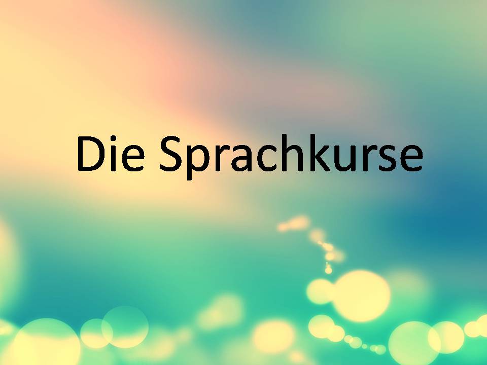 Презентація на тему «Die Sprachkurse» - Слайд #1