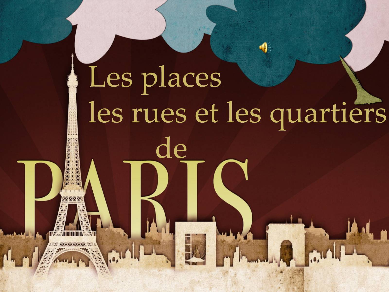 Презентація на тему «Les places les rues et les quartiers de Pаris» - Слайд #1