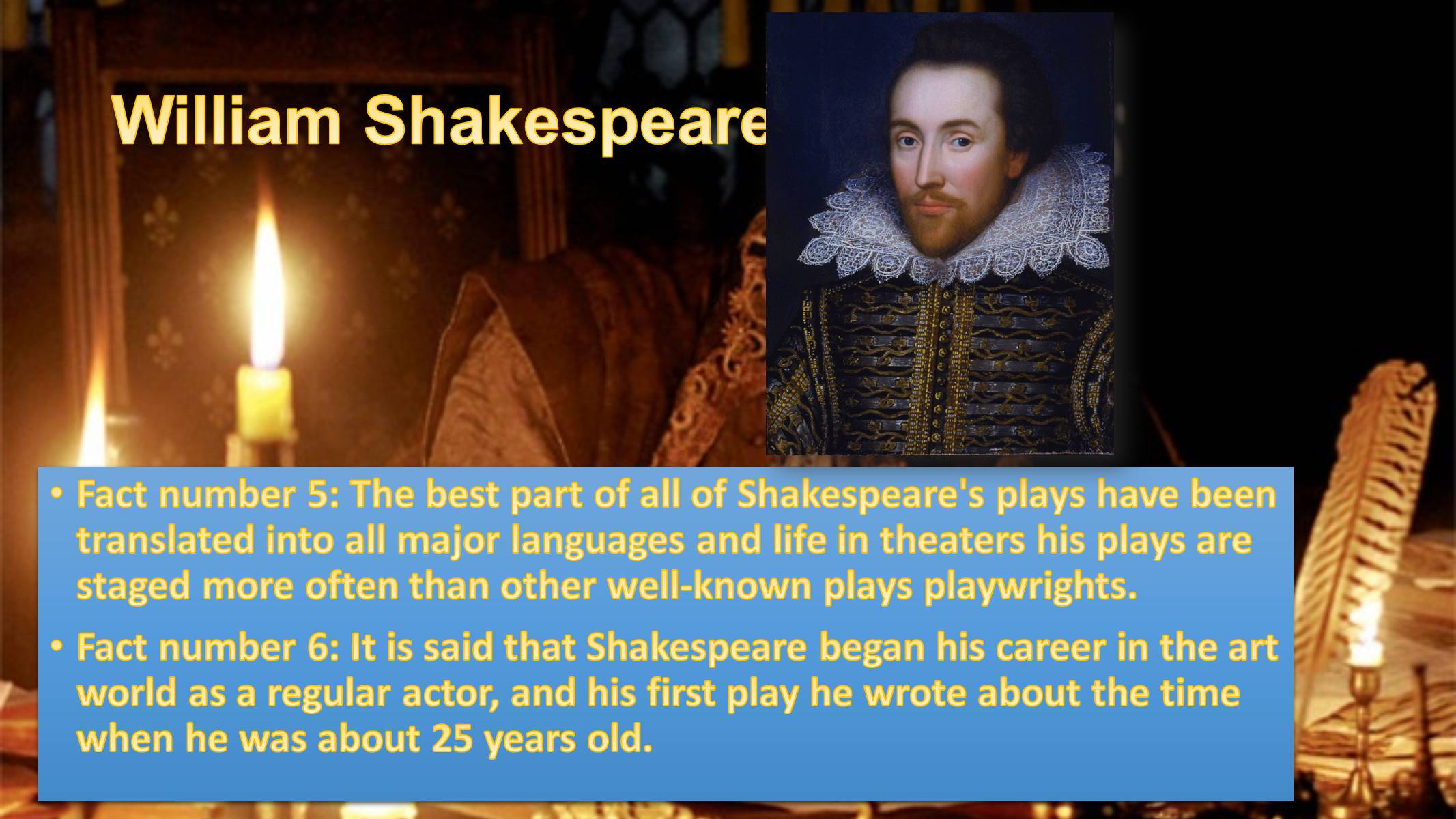 Презентація на тему «William Shakespeare» (варіант 2) - Слайд #5