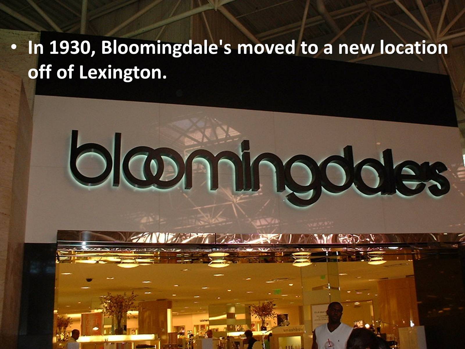 Презентація на тему «Bloomingdale’s» - Слайд #10