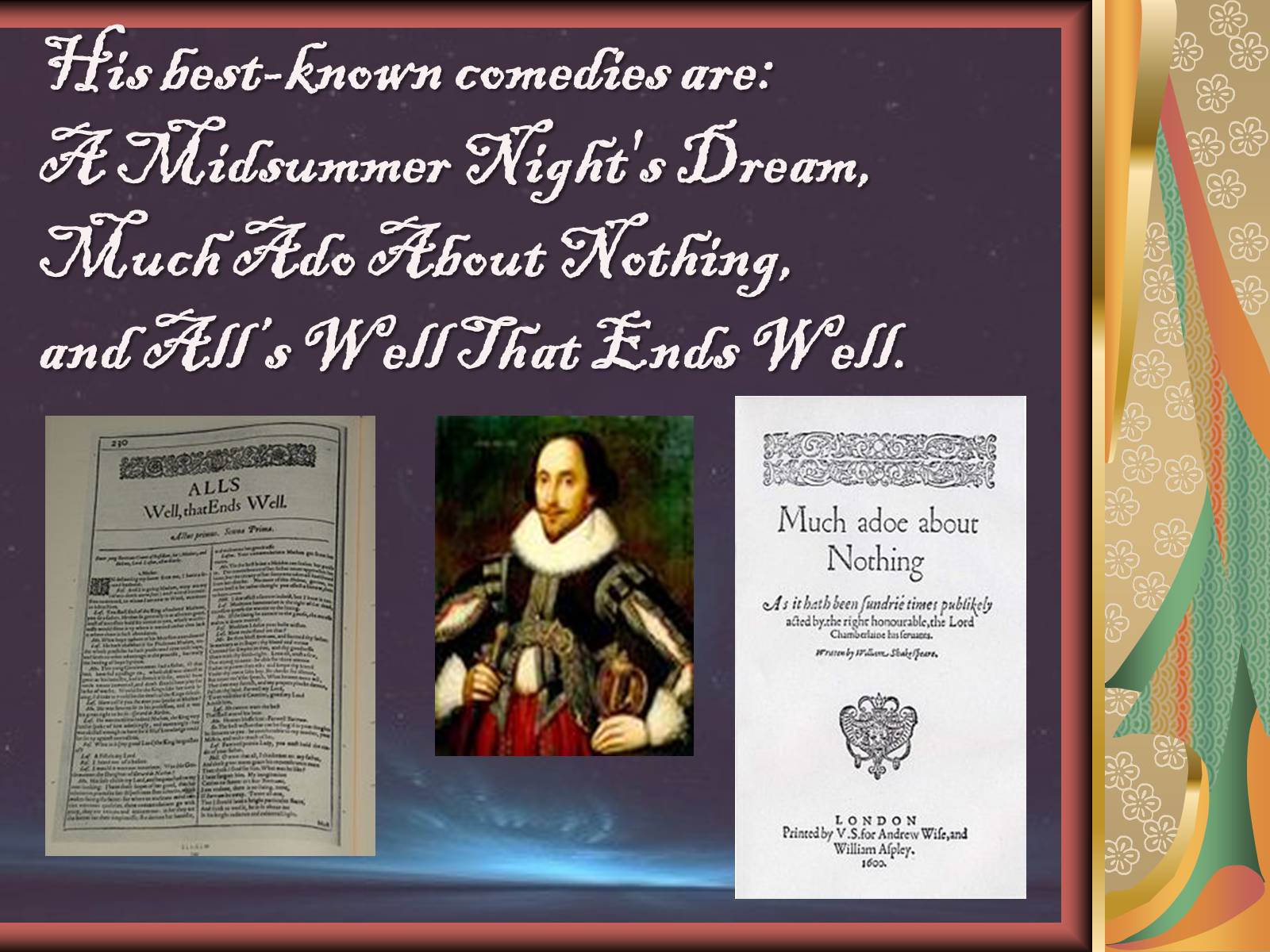 Презентація на тему «William Shakespeare» (варіант 3) - Слайд #13