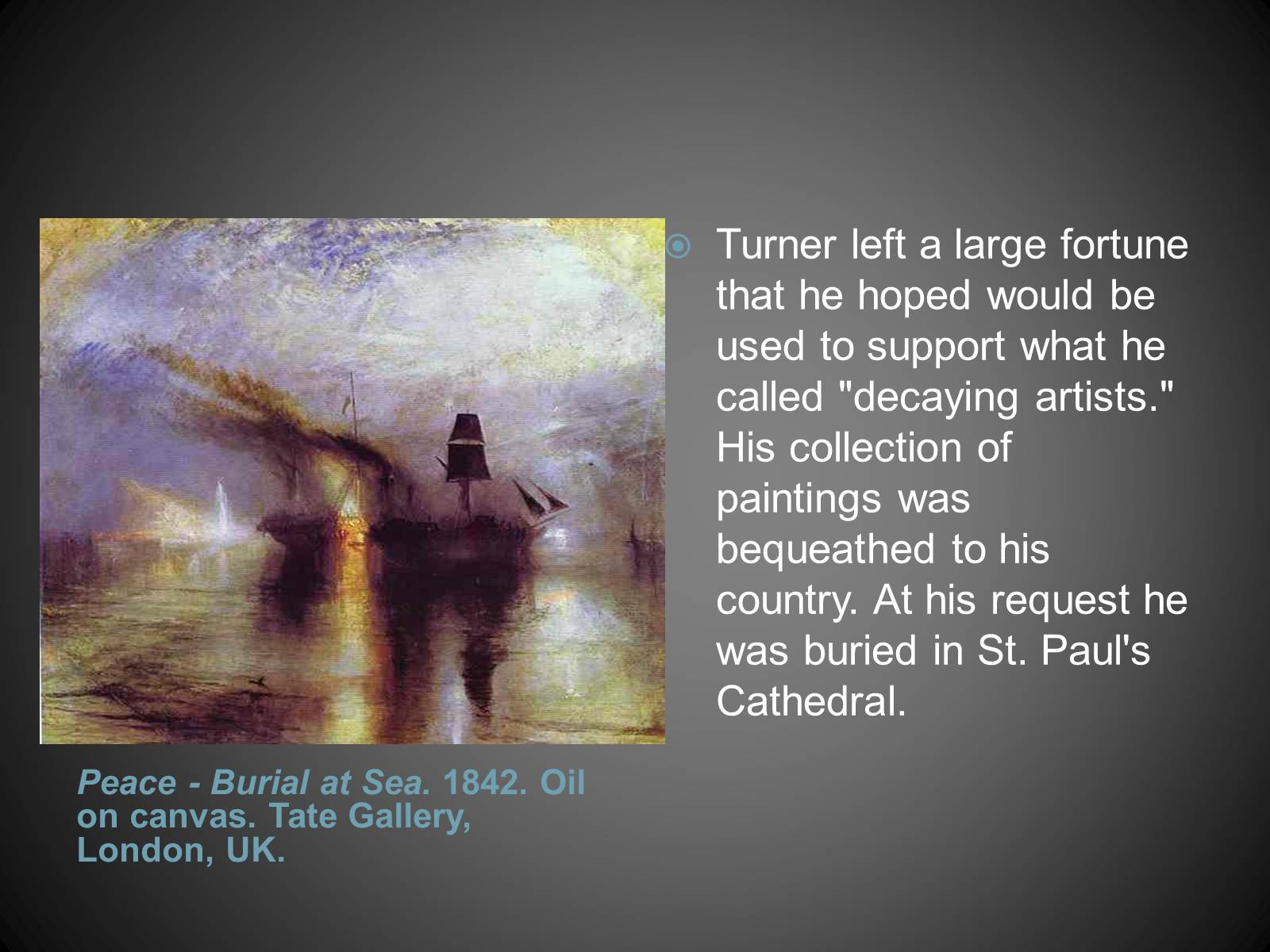 Презентація на тему «William Turner» (варіант 2) - Слайд #7