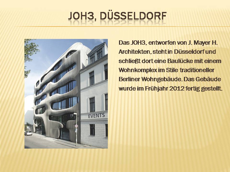 Презентація на тему «Architektur in Deutschland» - Слайд #3