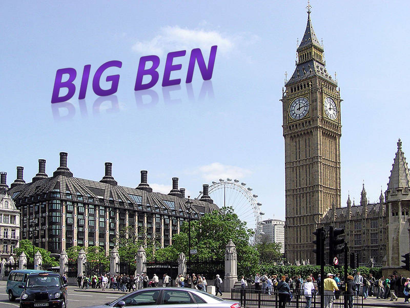 Презентація на тему «Big Ben» (варіант 3) - Слайд #1