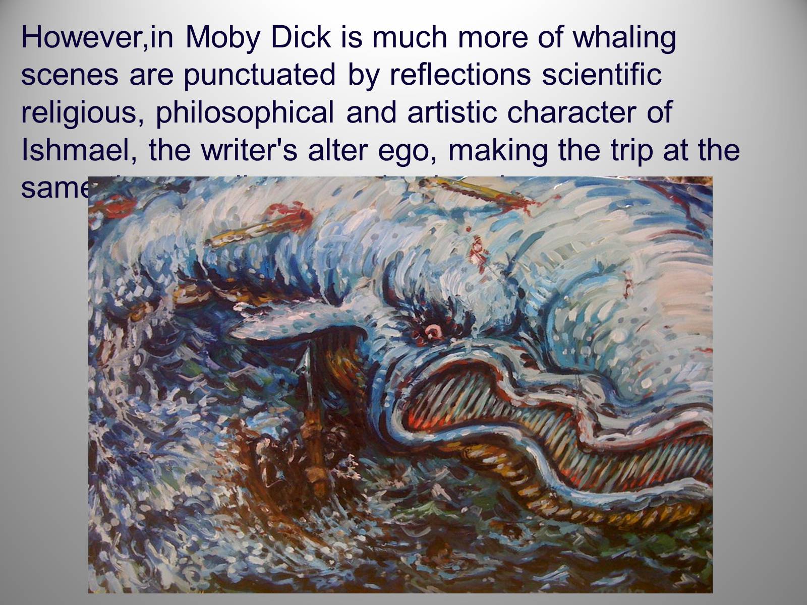 Moby dick and science philosophy religion