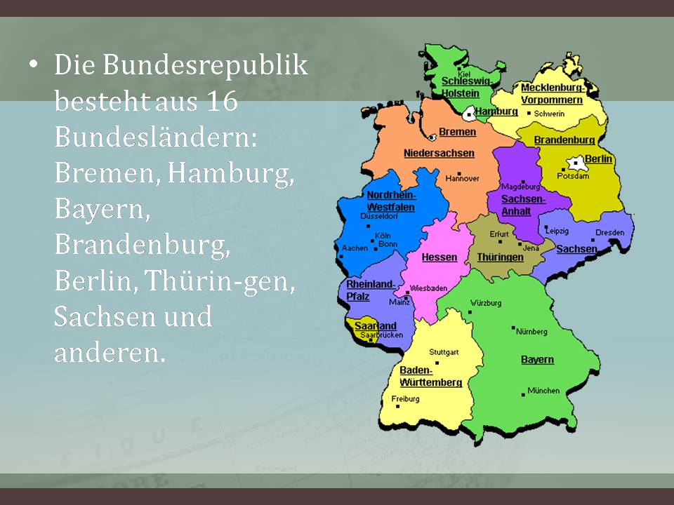 Презентація на тему «Deutschland» (варіант 4) - Слайд #3
