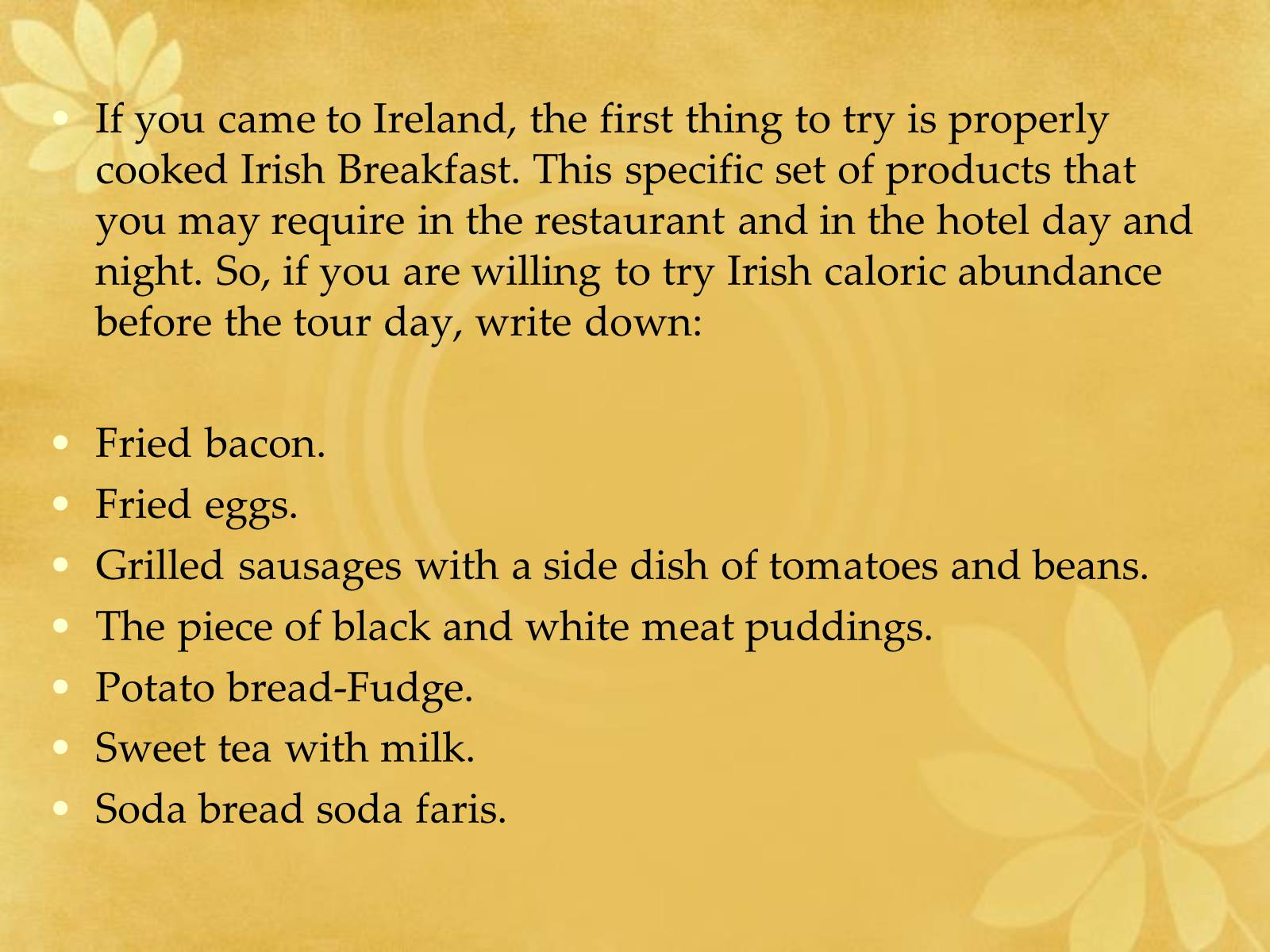 Презентація на тему «Irish cuisine» - Слайд #3