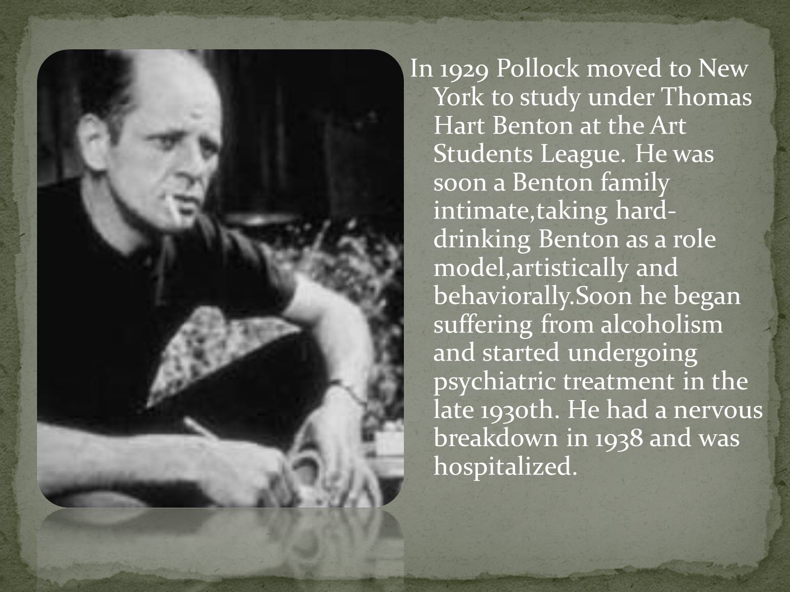 Презентація на тему «Jackson Pollock» (варіант 2) - Слайд #4