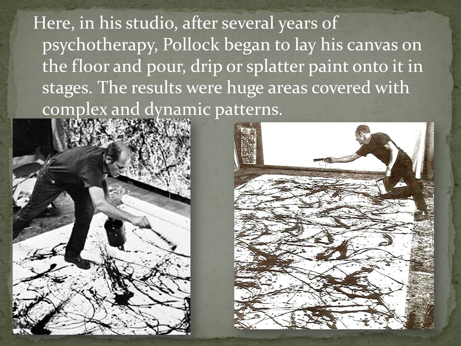 Презентація на тему «Jackson Pollock» (варіант 2) - Слайд #6