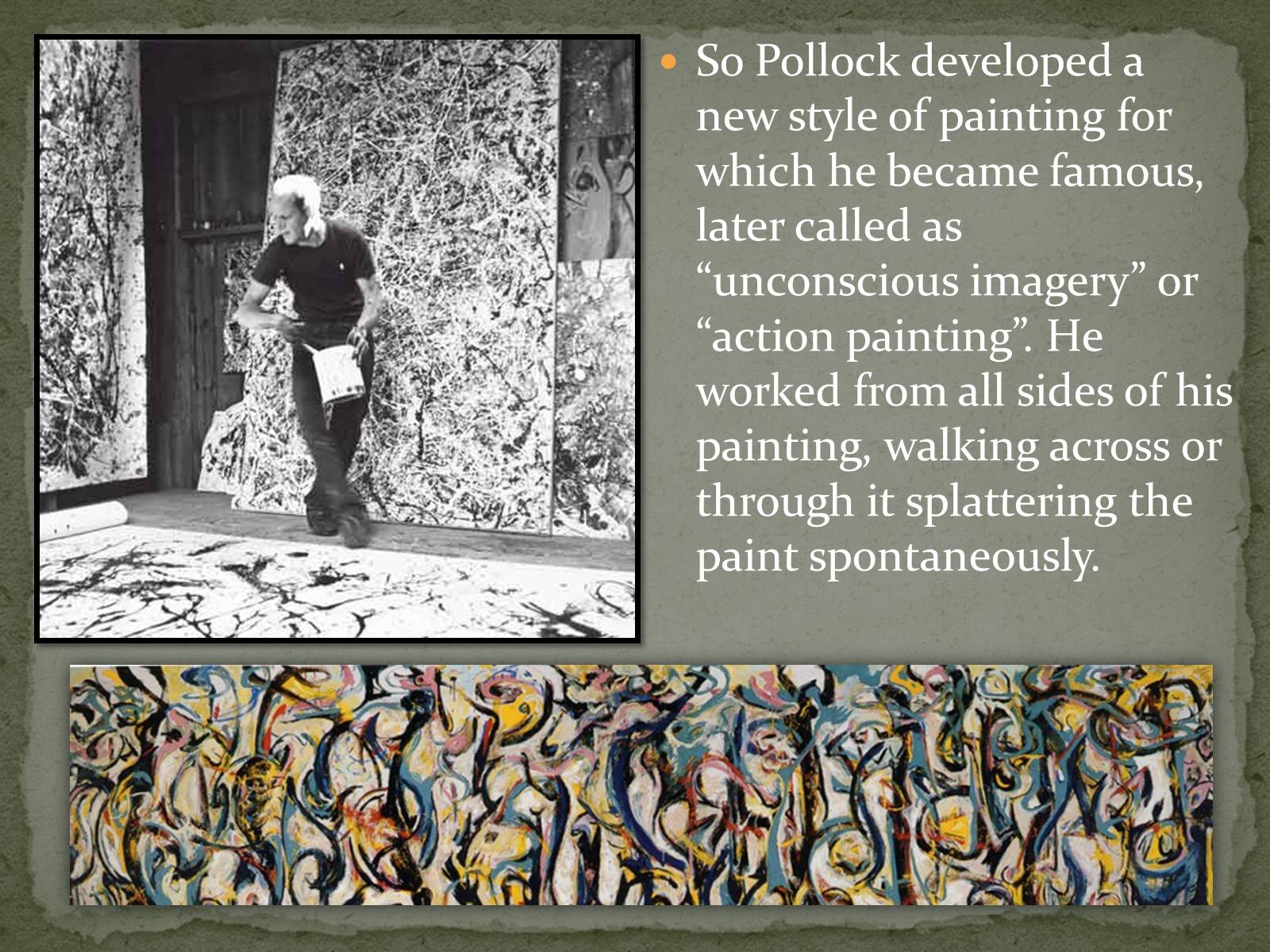 Презентація на тему «Jackson Pollock» (варіант 2) - Слайд #10