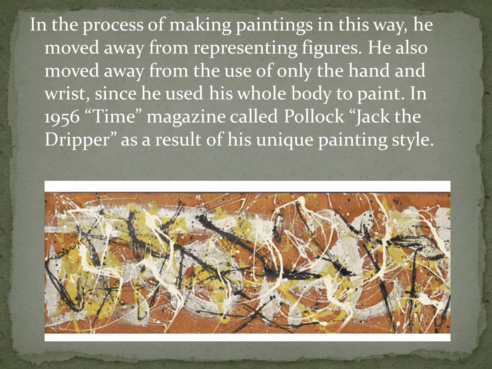 Презентація на тему «Jackson Pollock» (варіант 2) - Слайд #15