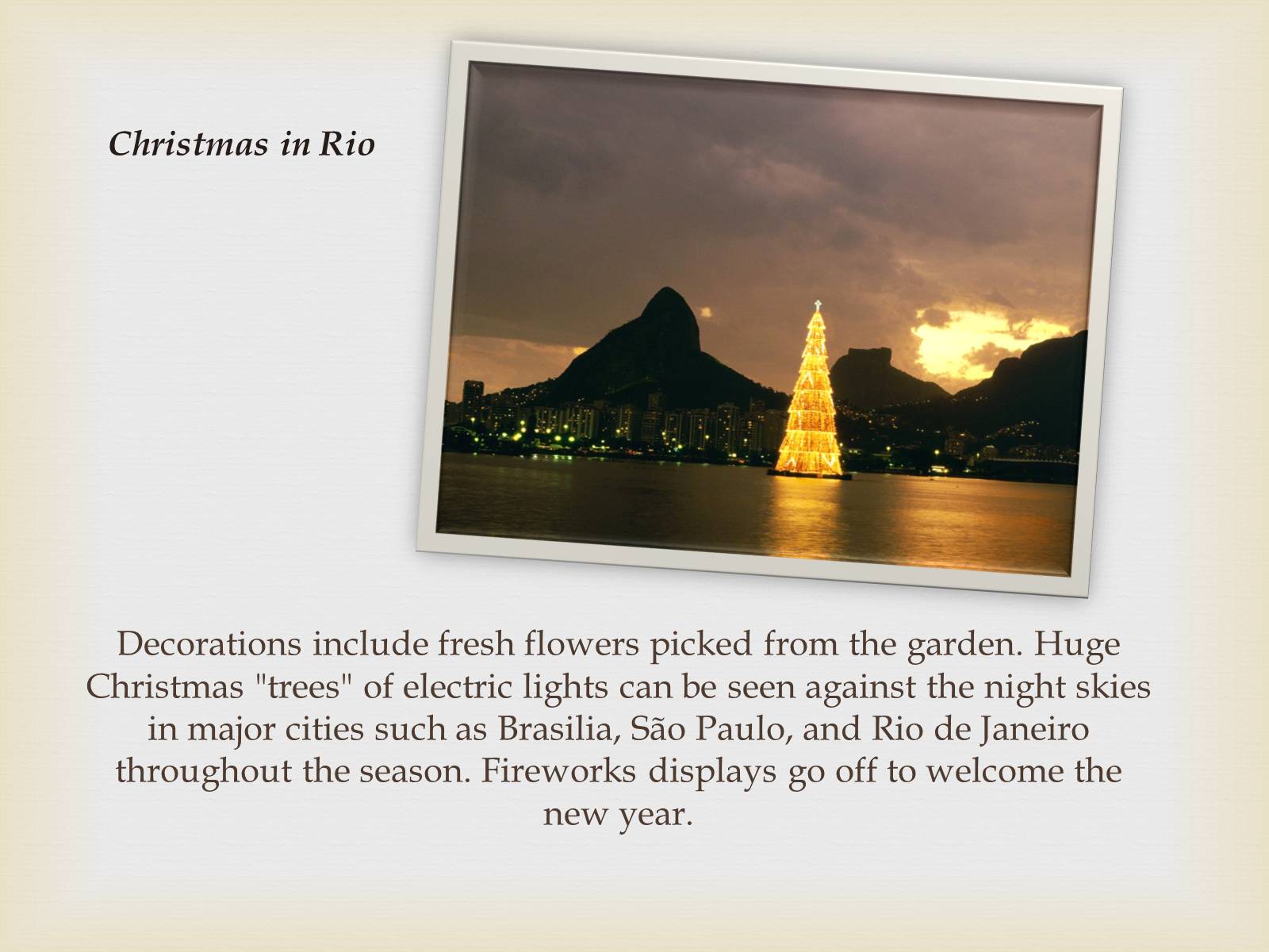 Презентація на тему «Christmas in Brazil» - Слайд #11