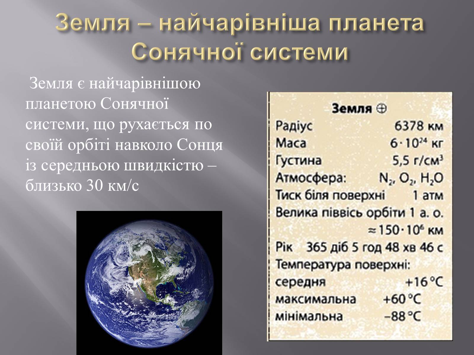 Презентація на тему «Земля і Місяць як небесні тіла» (варіант 1) - Слайд #6
