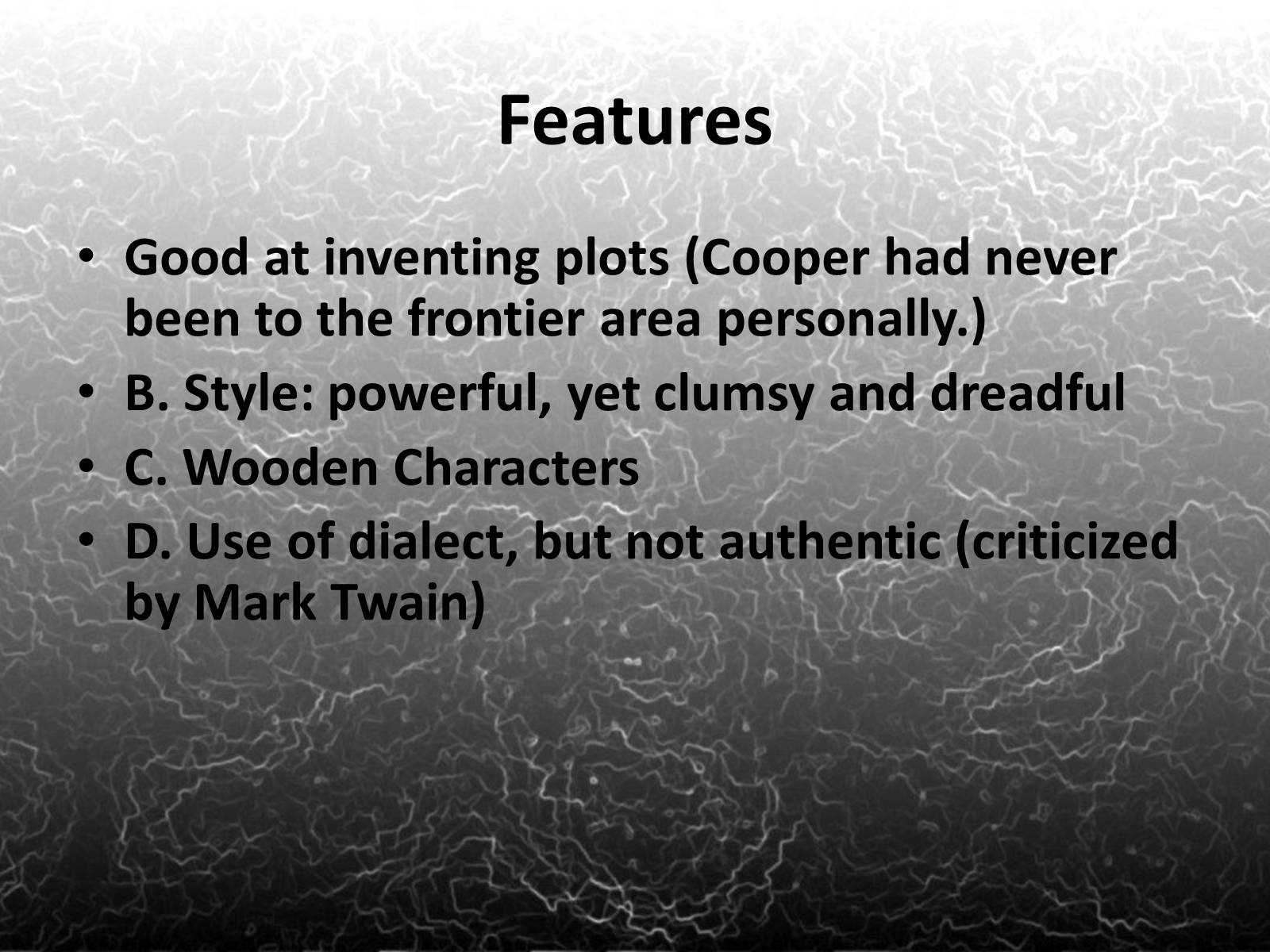 Презентація на тему «James Fenimore Cooper» (варіант 2) - Слайд #6
