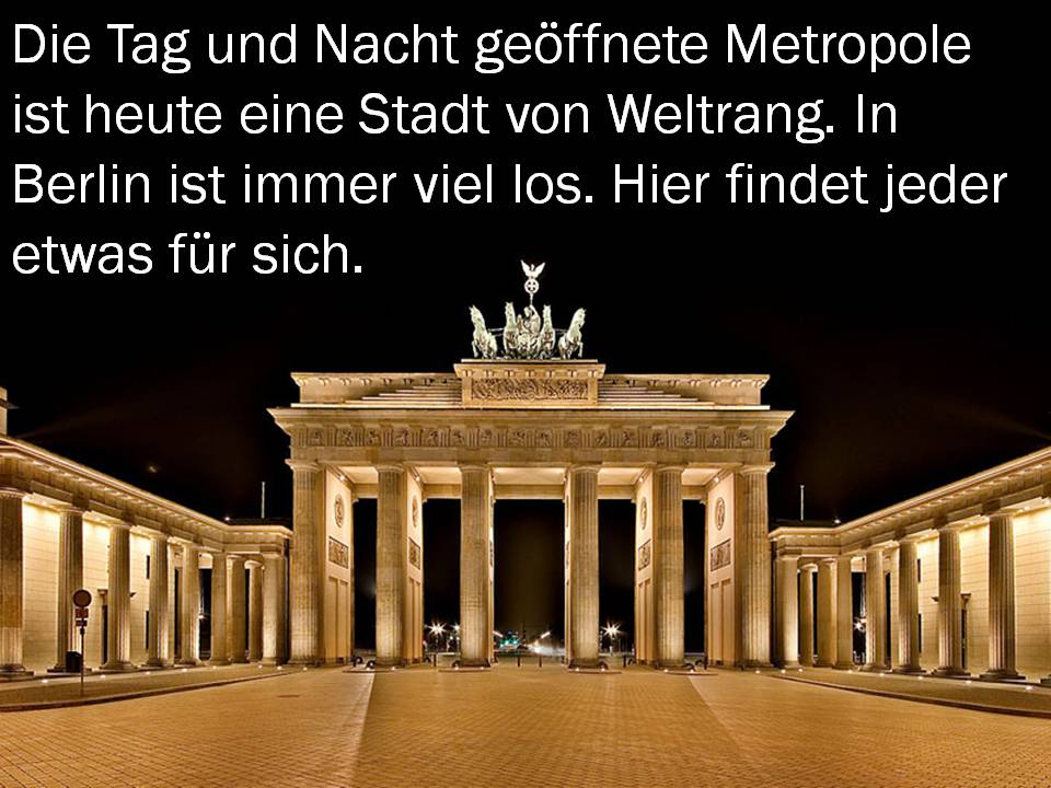 Презентація на тему «Berlin» (варіант 3) - Слайд #9