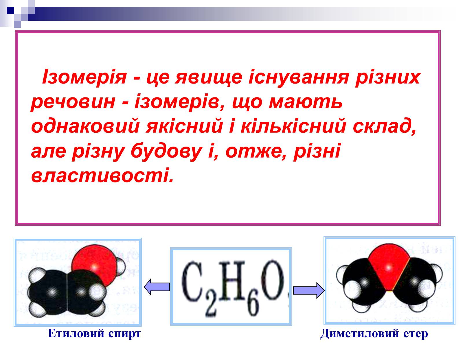 Презентація на тему «Теорія хімічної будови органічних сполук О.М. Бутлерова» (варіант 1) - Слайд #21