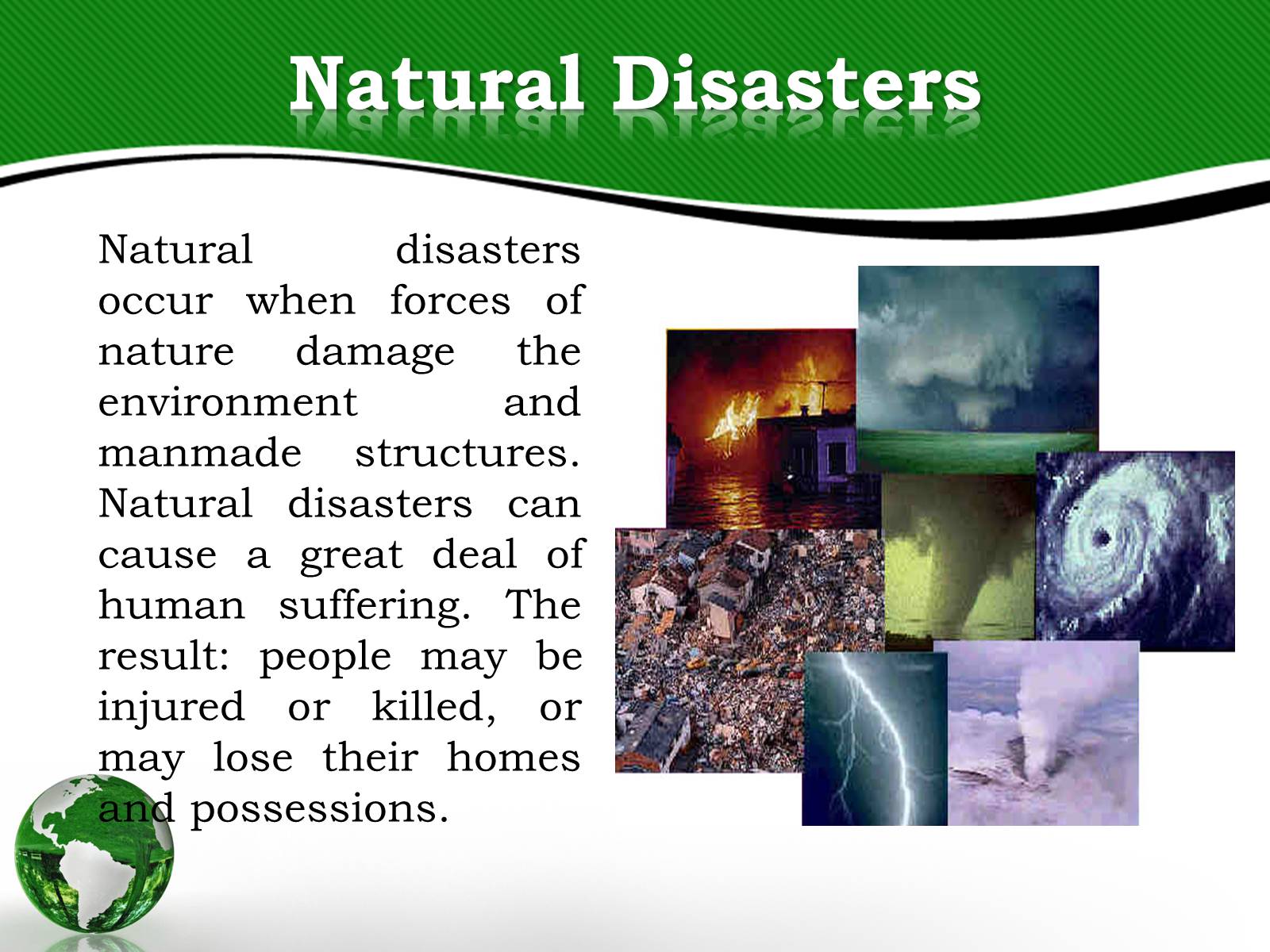 Презентація на тему «Natural Disasters» (варіант 1) - Слайд #2