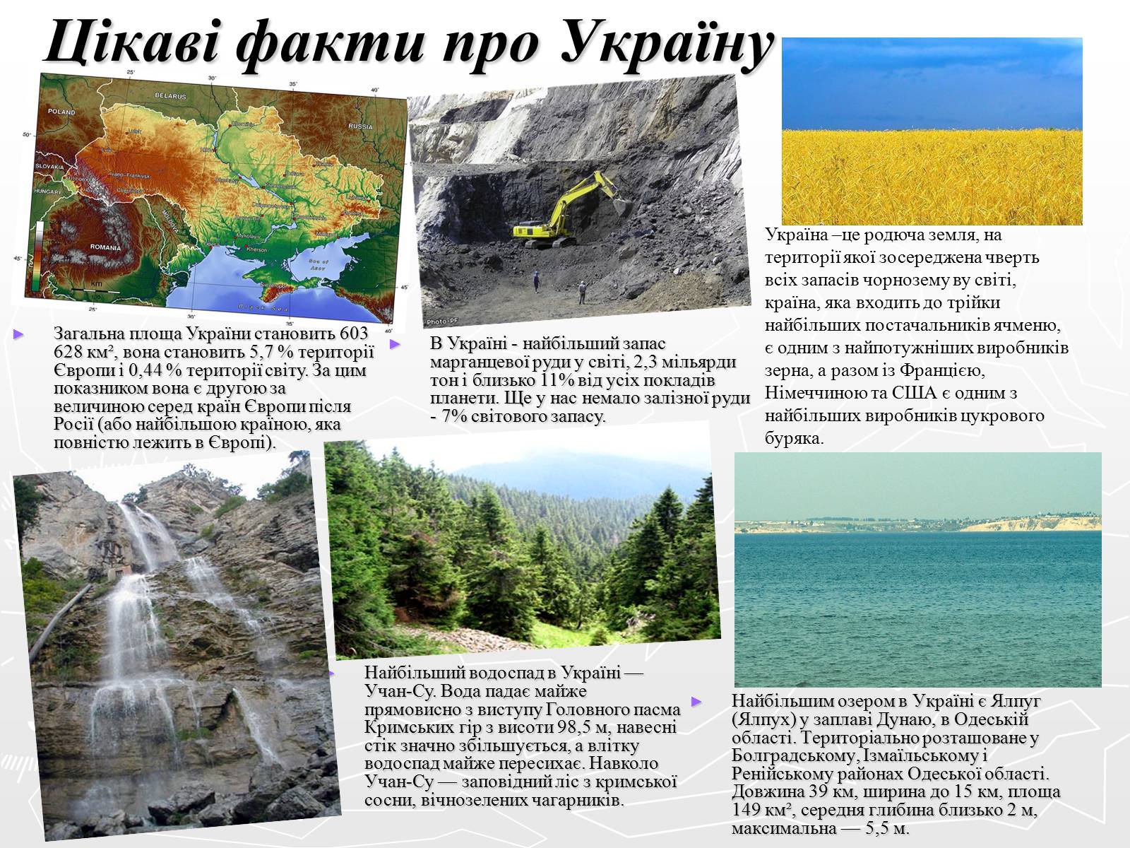 Презентація на тему «Цікаві факти про Україну» - Слайд #1