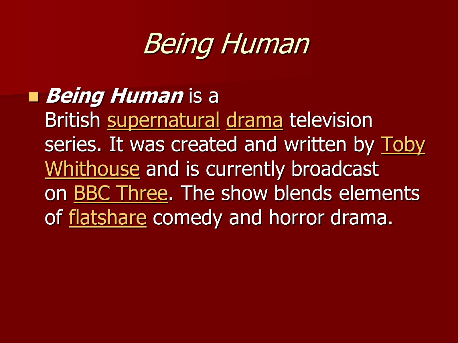 Презентація на тему «British popular TV shows» - Слайд #17