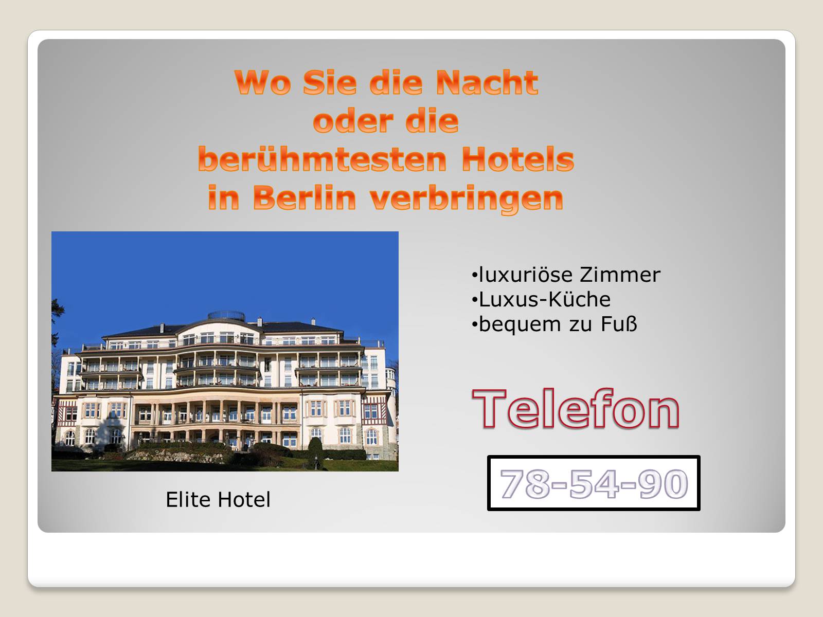 Презентація на тему «Interessante Tour durch Deutschland» - Слайд #12