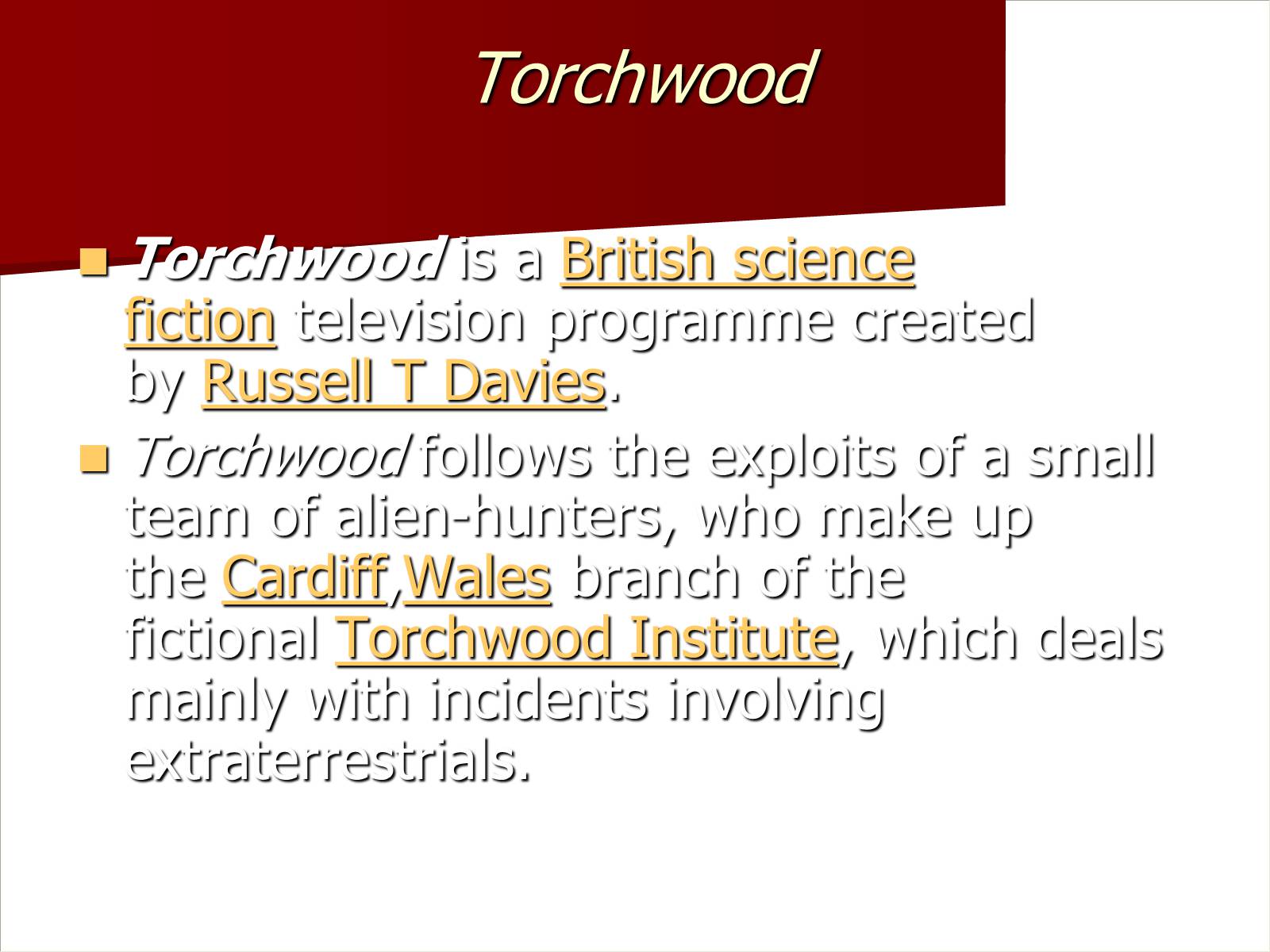 Презентація на тему «British popular TV shows» - Слайд #23