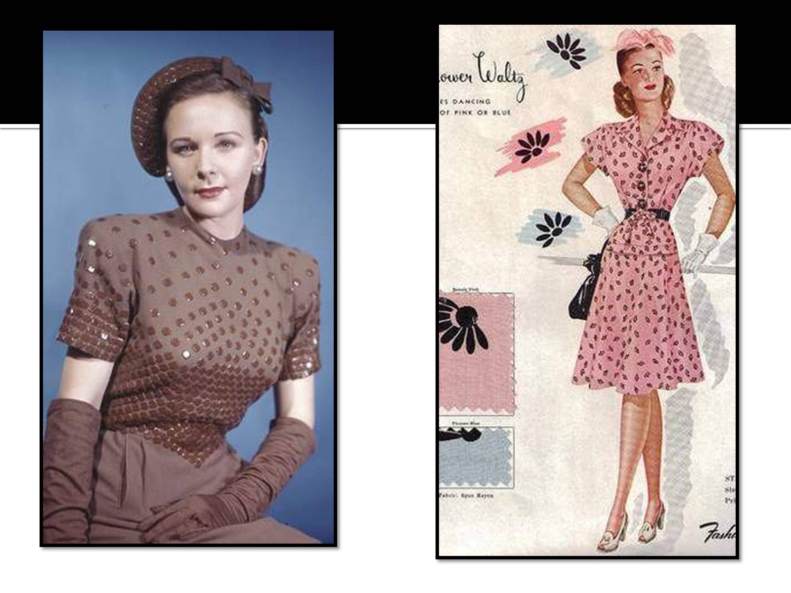 Презентація на тему «Мода 1940-их» - Слайд #8