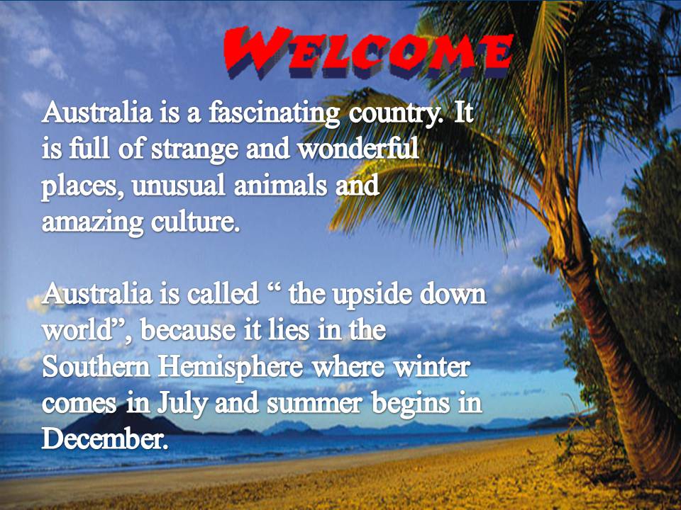 Презентація на тему «Australia» (варіант 9) - Слайд #2