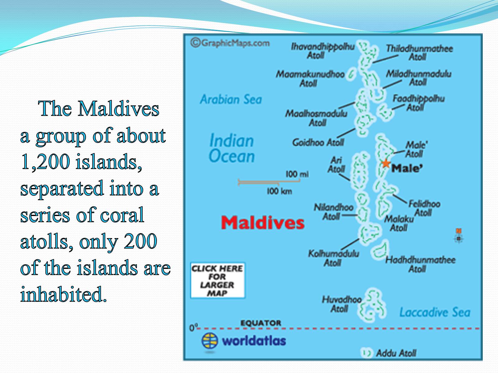 Презентація на тему «Maldives» (варіант 1) - Слайд #3