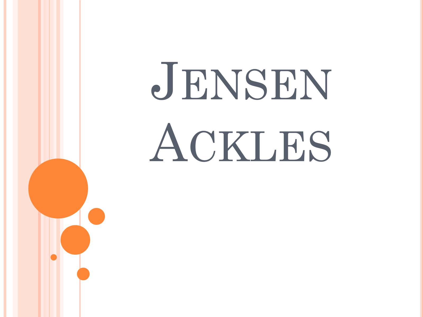 Презентація на тему «Jensen Ackles» - Слайд #1
