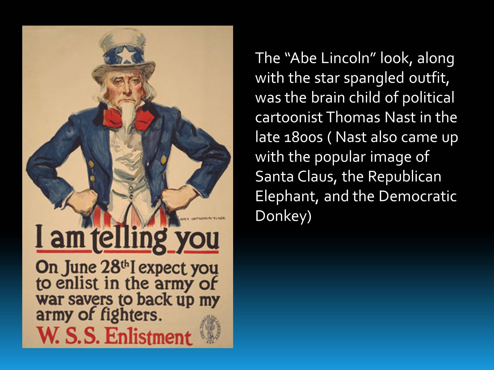 Презентація на тему «Uncle Sam» - Слайд #5