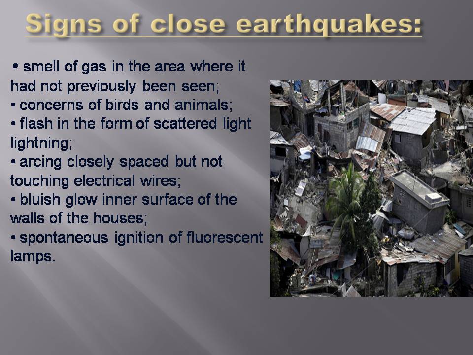 Презентація на тему «Еarthquake» - Слайд #13