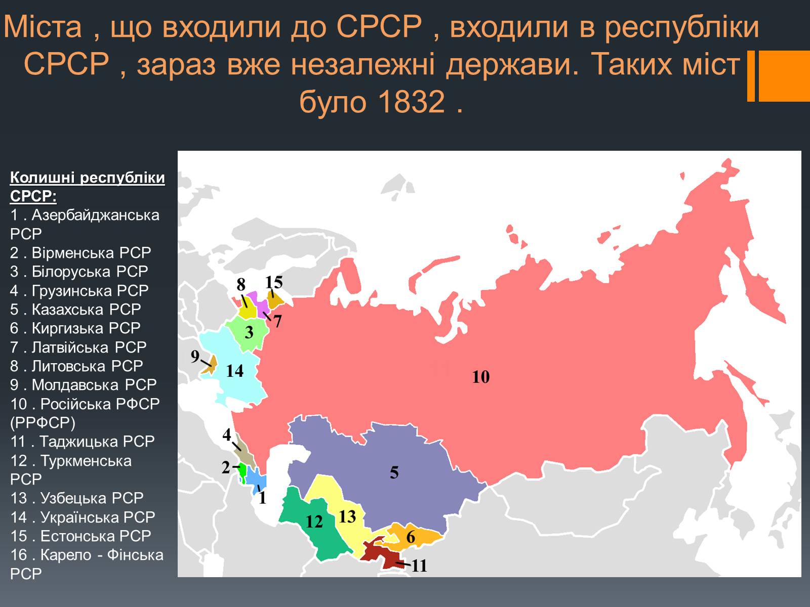 Презентація на тему «Розпад СРСР» - Слайд #2
