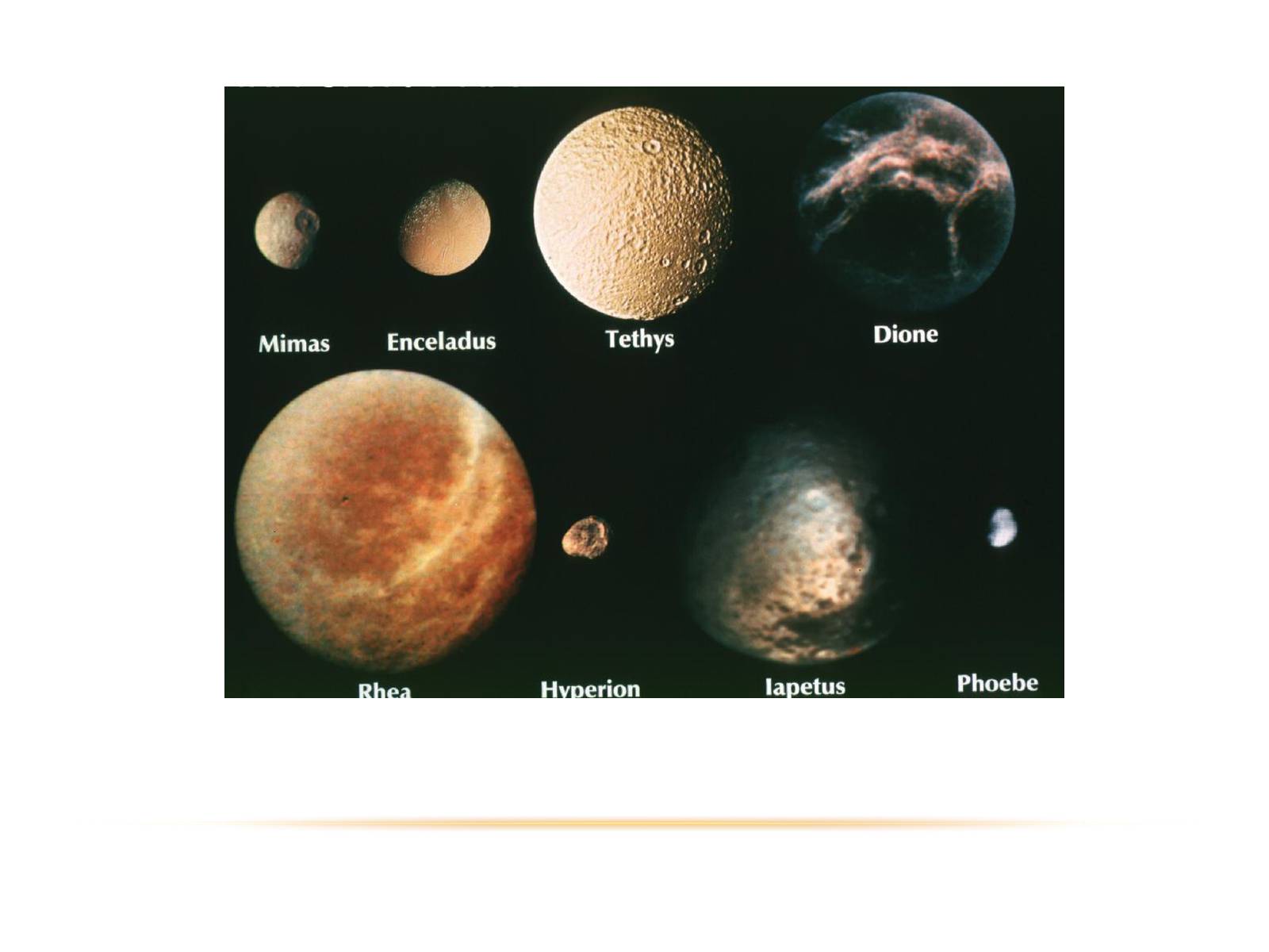 Презентація на тему «Сатурн» (варіант 2) - Слайд #18
