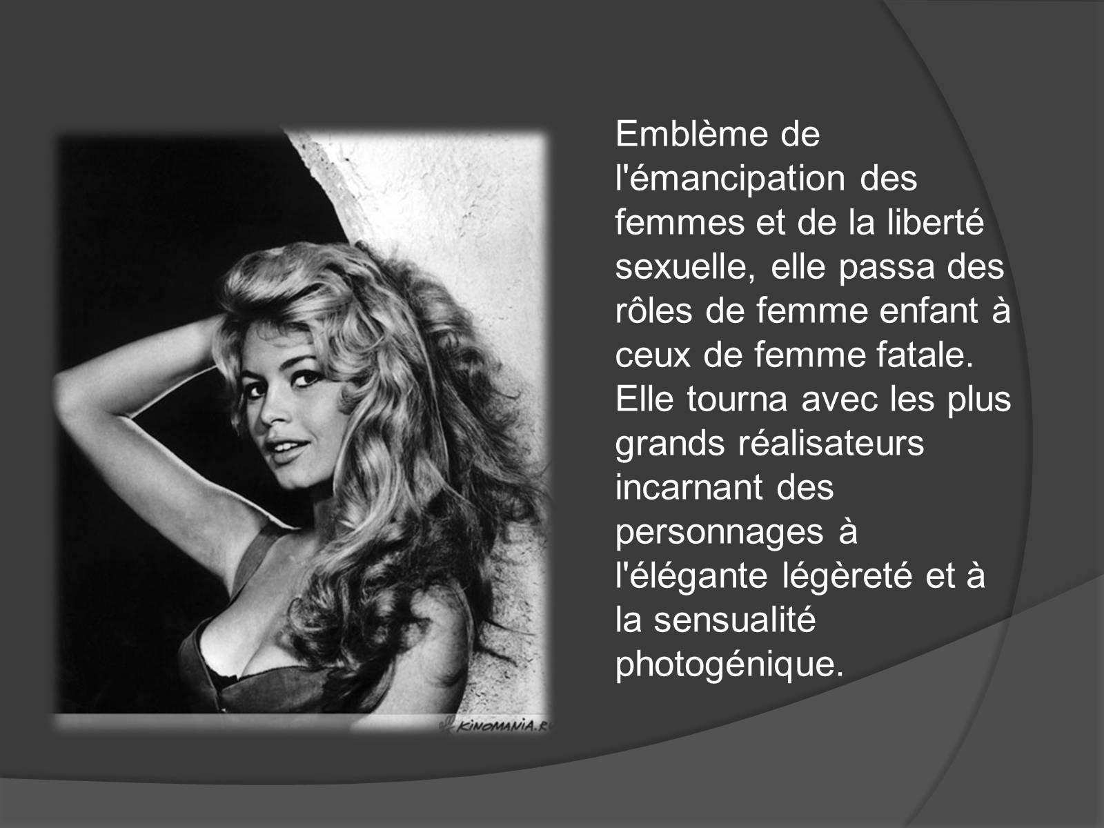 Презентація на тему «Brigitte Bardot» - Слайд #4