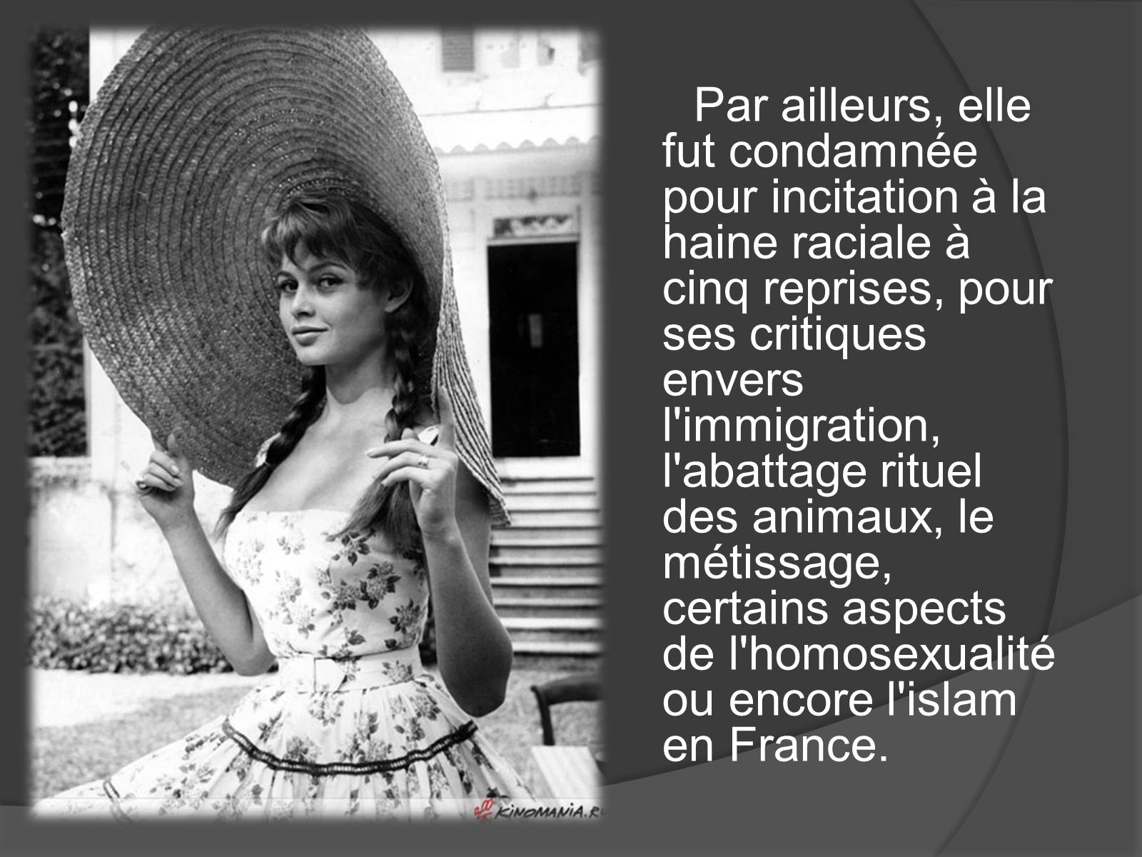 Презентація на тему «Brigitte Bardot» - Слайд #7