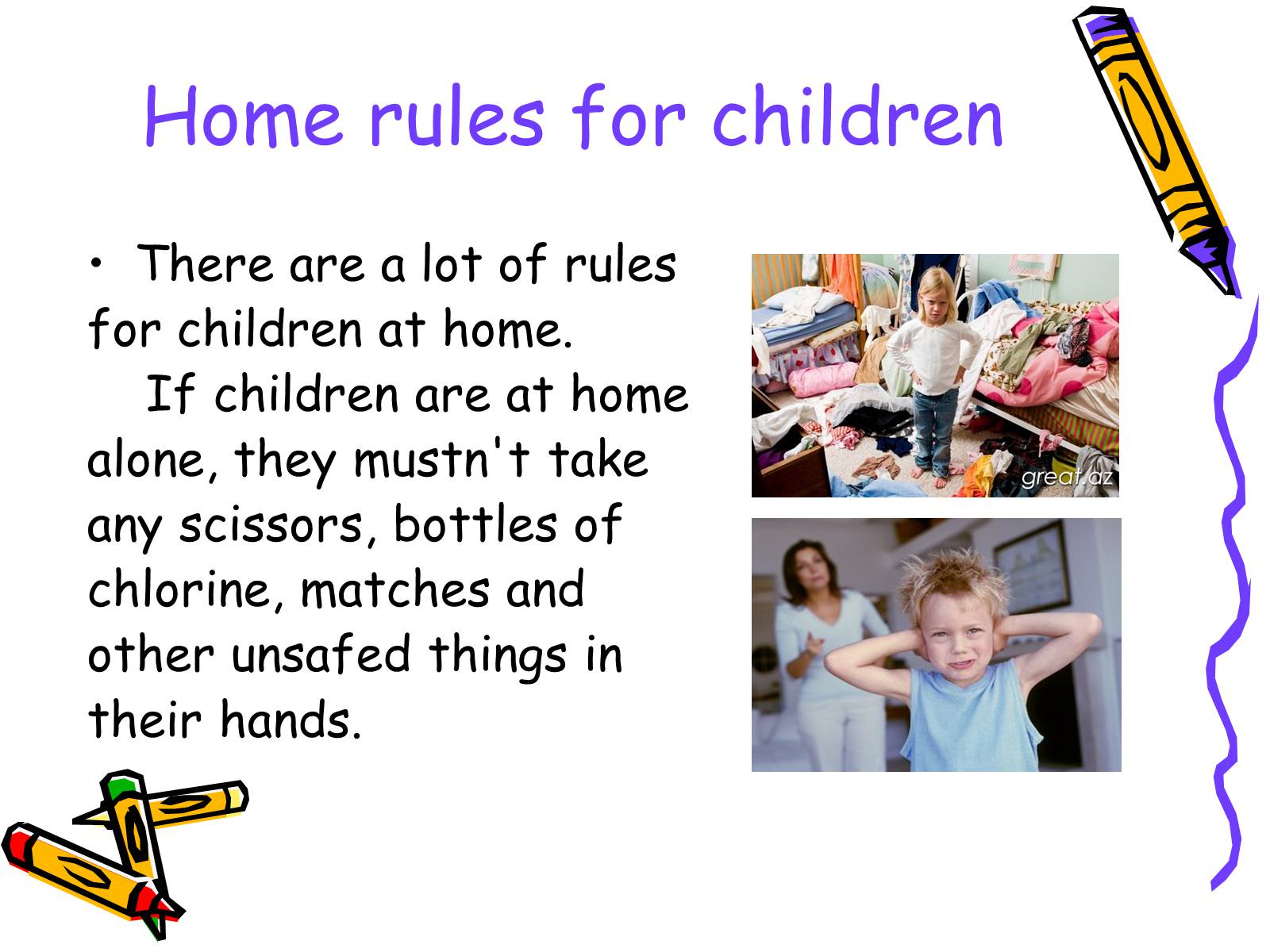 Презентація на тему «Home rules for children» - Слайд #2